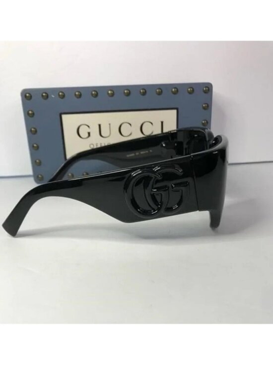 New 100% Authentic Gucci Grey Square Ladies Sunglasses GG1545S 001 main image 6